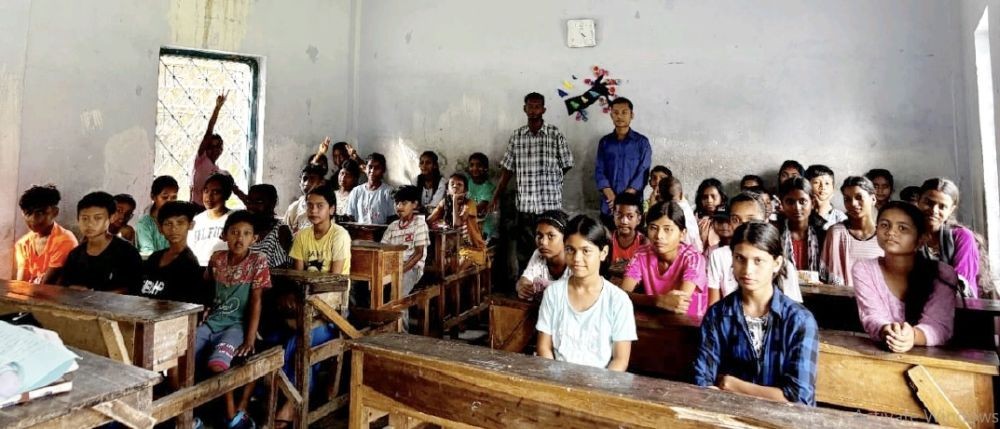 Can Youth organised an awareness programme on mental health and hygiene at Neisatuo Colony, Khermahal, Dimapur.